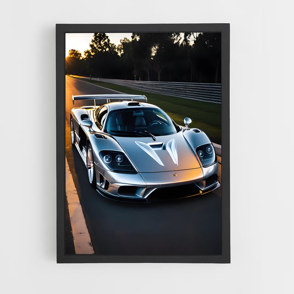 Poster S turbo double stylé – affiche Saleen (vue 2)